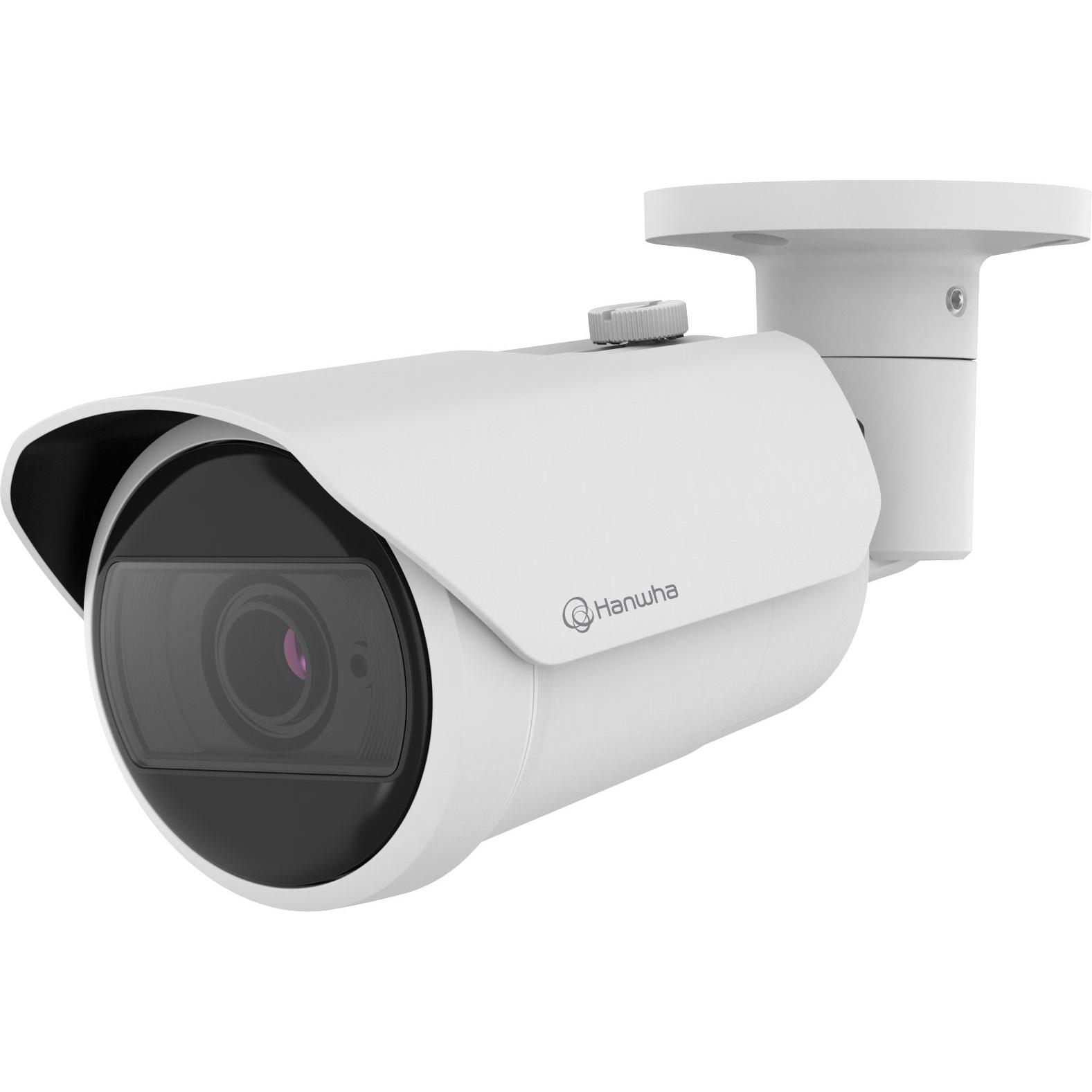 Hanwha QNO-C9083R, 4K Netzwerkkamera mit KI-Objekterkennung, Weiss