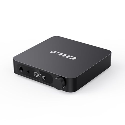 FiiO K11 Desktop DAC & Verstärker, 1400mW Power, 384kHz/24Bit DSD256, RGB-Beleuchtung, Schwarz