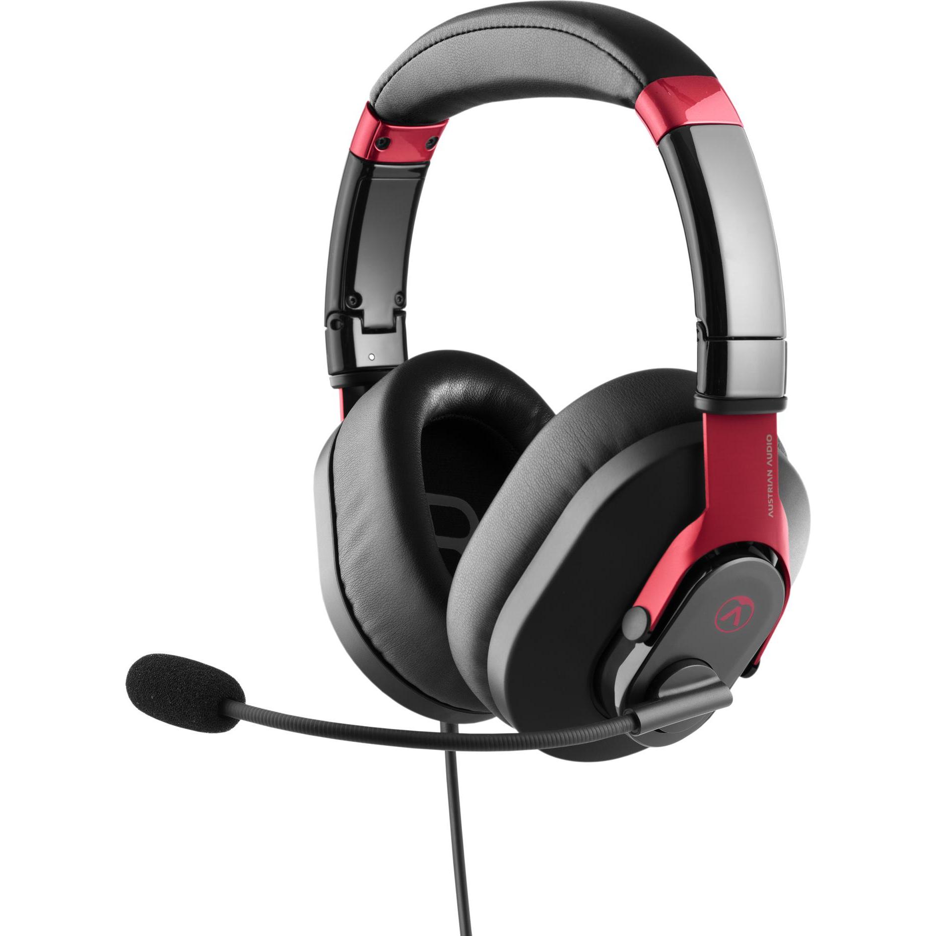 AustrianAudio PG16 Gaming Headset, Kabelgebunden, Hochauflösender Sound, geschlossene Bauweise, Schwarz