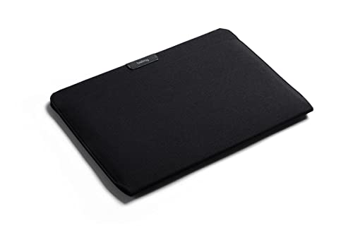 Bellroy Laptop Sleeve für 16’’ Laptops, wasserabweisendes recyceltes Gewebe, Magnetverschluss - Schwarz