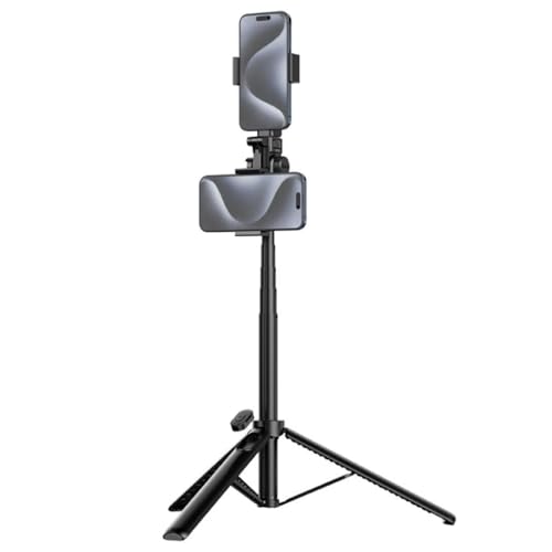 Ulanzi MT 70, Selfie Stick Tripod mit ausziehbarer Länge und flexiblem Design, schwarz