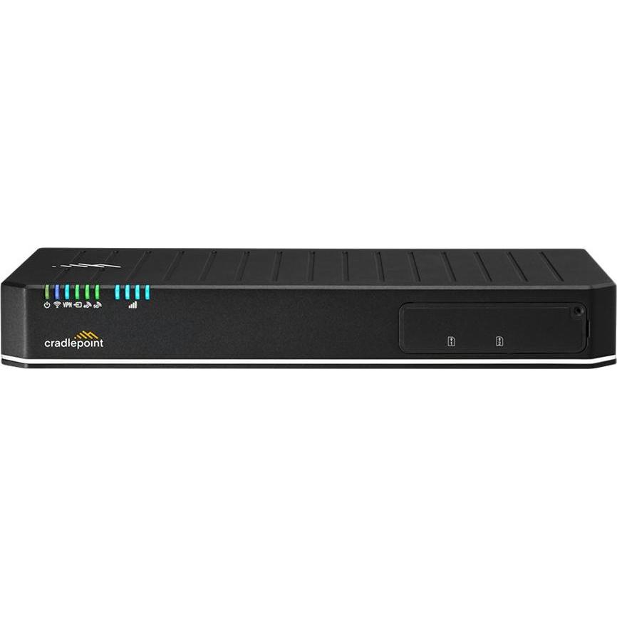 Cradlepoint E3000, WLAN Router mit Wi-Fi 6, 3 Jahre NetCloud Enterprise Branch Essentials, schwarz
