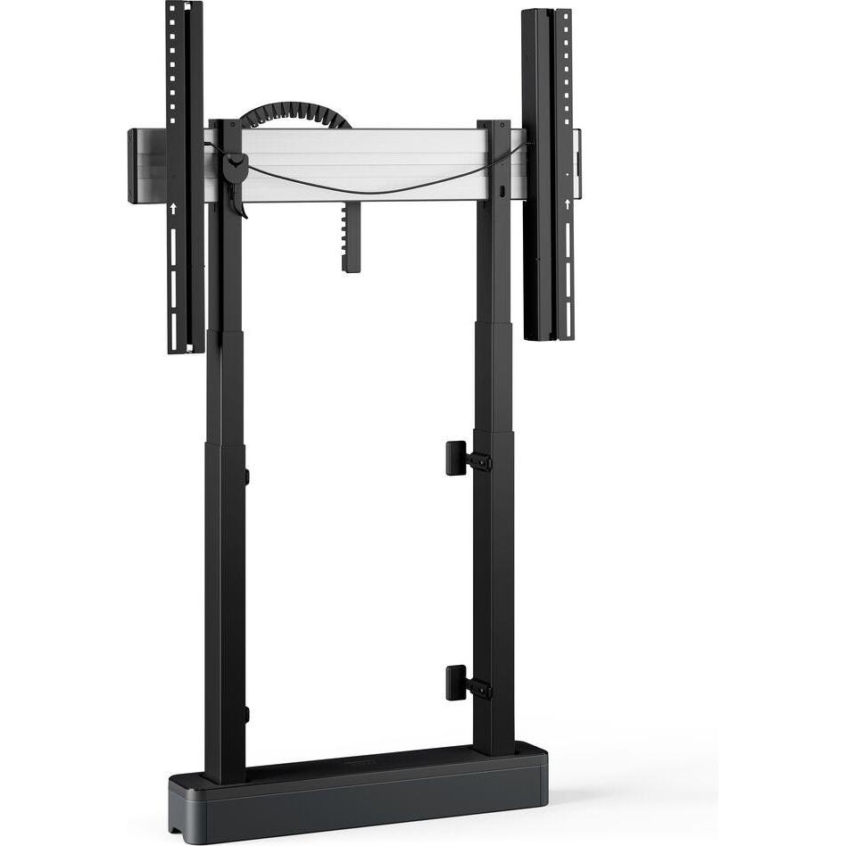 Vogels Motoris Boden-Wand-Lift mit 80mm/s, ergonomische Monitorhalterung, wartungsfrei, Schwarz