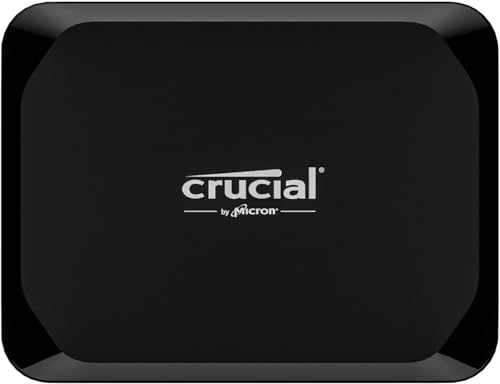 Crucial X9 (2000 GB), Externe SSD, Schwarz