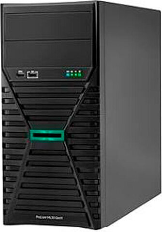 HPE ProLiant ML350 Gen11 Tower Server, Intel Xeon Silver 4510 2.4 GHz, 64 GB RAM, 2 x 960 GB SSD, 4U