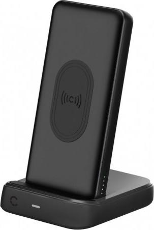 Cygnett ChargeUp Duo 10000mAh Wireless Power Bank + Charging Dock - EU/UK, Powerbank, Schwarz