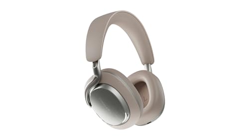 Bowers & Wilkins Px8 S2, Kabellose Noise-Cancelling Kopfhörer mit Bluetooth, 30 Stunden Akkulaufzeit, Schnellladefunktion, Mikrofon - Warm Stone