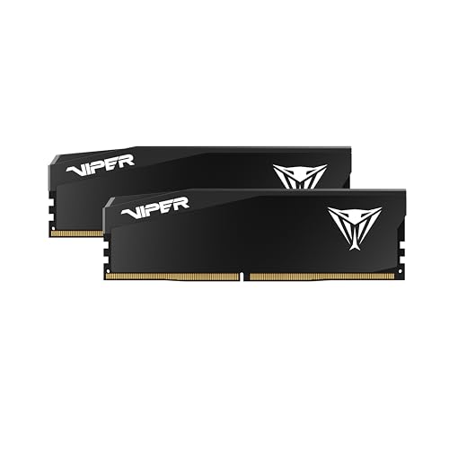 Patriot Viper Elite 5 Ultra Gaming DDR5 RAM, 96GB (2x48GB) 6400MT/s CL32, kompatibel mit Intel XMP und AMD Expo
