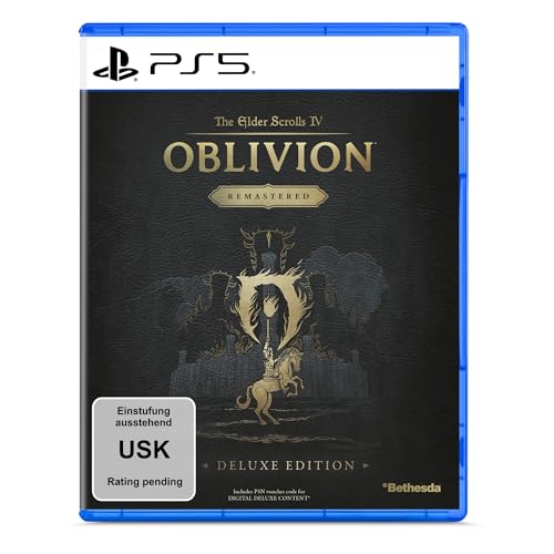 Xbox The Elder Scrolls IV: Oblivion Remastered PS5 Deluxe Edition mit digitalem Artbook, Soundtrack-App und DLCs