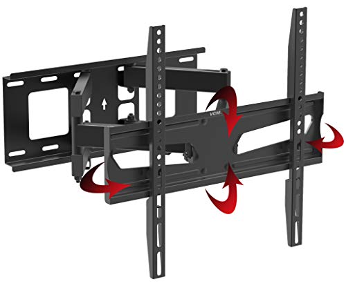 VCM B-NS400 TV Wandhalterung, 55 Zoll, 25 kg, Schwarz