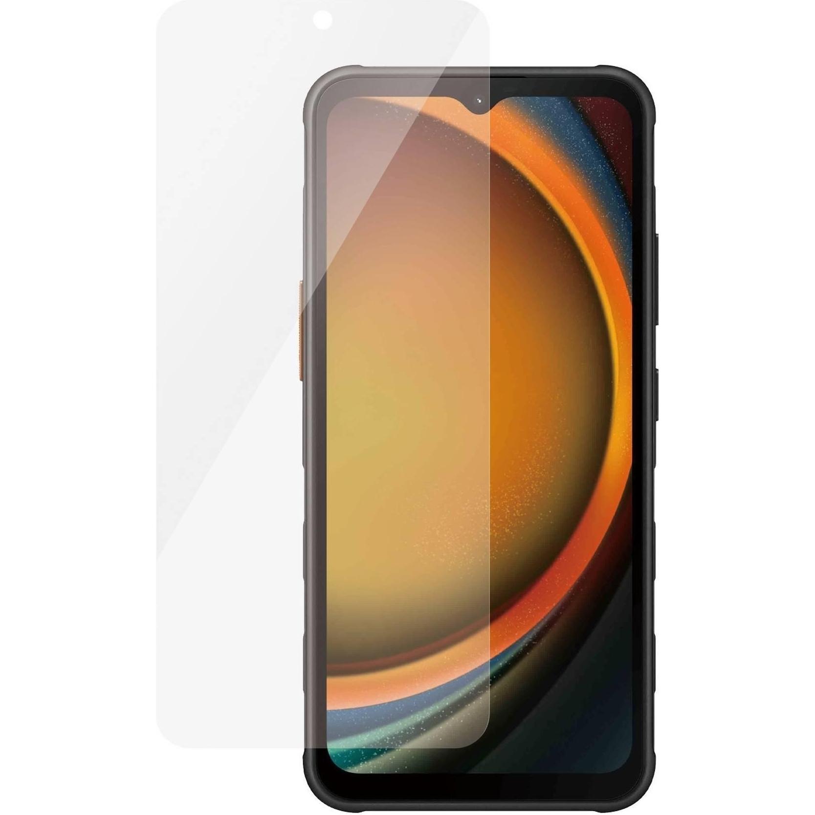 PanzerGlass Ultra-Wide Fit, Smartphone Schutzfolie für Samsung Galaxy Xcover 7 und XCover 6 Pro, Transparent, 3D-Touch-fähig, oleophobe Oberfläche, einfache Installation