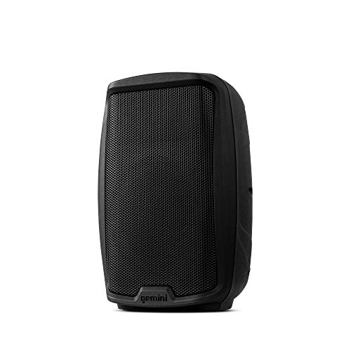 Gemini AS2108P, Akustik-Lautsprecher Full Range 500W mit 8" Woofer, Schwarz, verkabelt, kompakt und robust