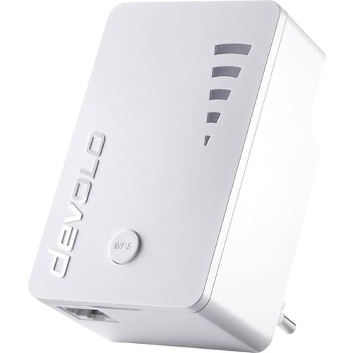 Devolo WiFi Repeater ac 9789, WLAN Repeater mit 1,2 GBit/s, Dual-Band (867 Mbit/s, 300 Mbit/s), kompakt