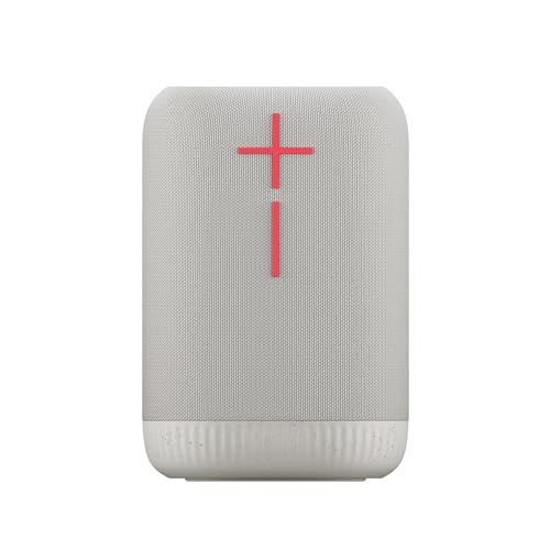 Ultimate Ears EPICBOOM, mobiler kabelloser Bluetooth-Lautsprecher, satte Bässe, immersiver 360-Grad-Sound, adaptiver EQ, wasserdicht IP67, schwimmfähig, 17 Stunden Akku, 55 m Reichweite, USB-C, Weiß