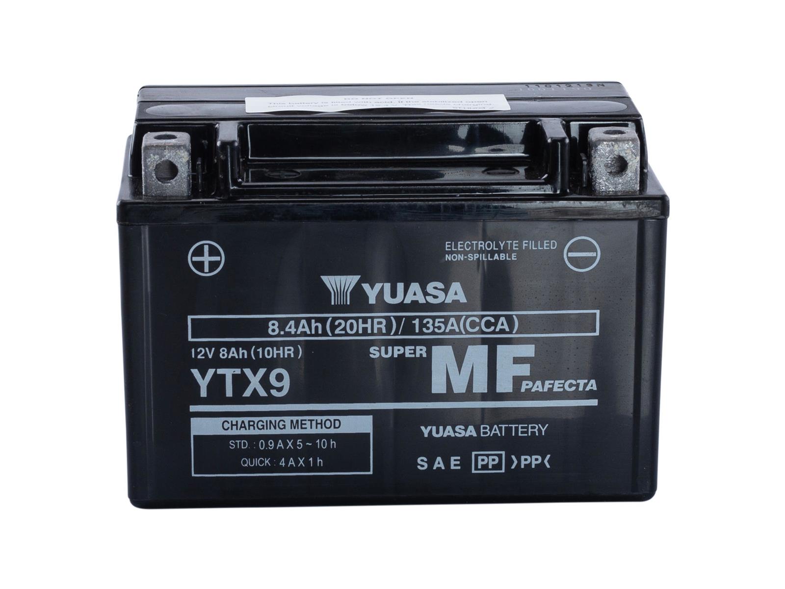 Batterie ''YTX9-BS'', ETN: 508012008, Yuasa,