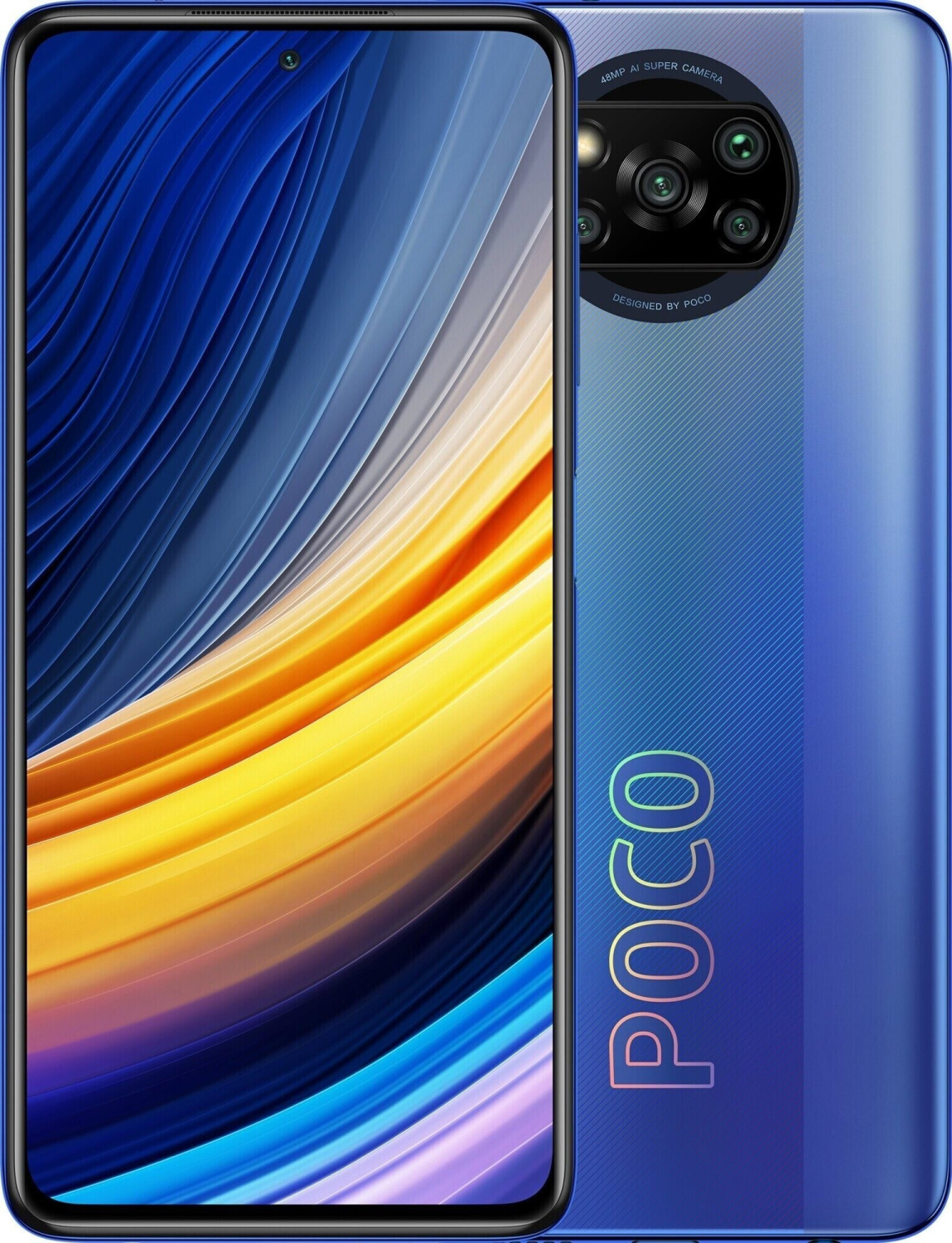 Xiaomi Poco X3 Pro Smartphone 16,94cm (6,67 Zoll) IPS-Display, 256GB interner Speicher, 8GB RAM, Android 11, Frost Blue