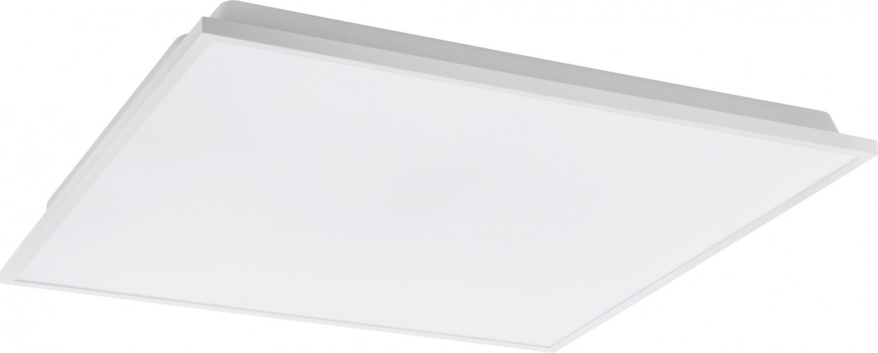 EGLO connect.z Smart Home LED paneel Herrora-Z, plafondlamp L x B 45 cm, ZigBee, app en spraakbesturing, lichtkleur instelbaar, dimbaar