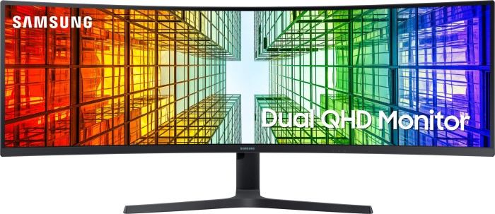 Samsung LS49A950UIU - 49 Zoll Monitor, QHD (5120 x 1440 Pixel), VA-Panel, 120 Hz, 4 ms, 350 cd/m² (LS49A950UIUXEN)
