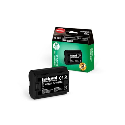 Hähnel HL-W235 Lithium-Ion Akku 2250 mAh für Fujifilm Digitalkameras, schwarz
