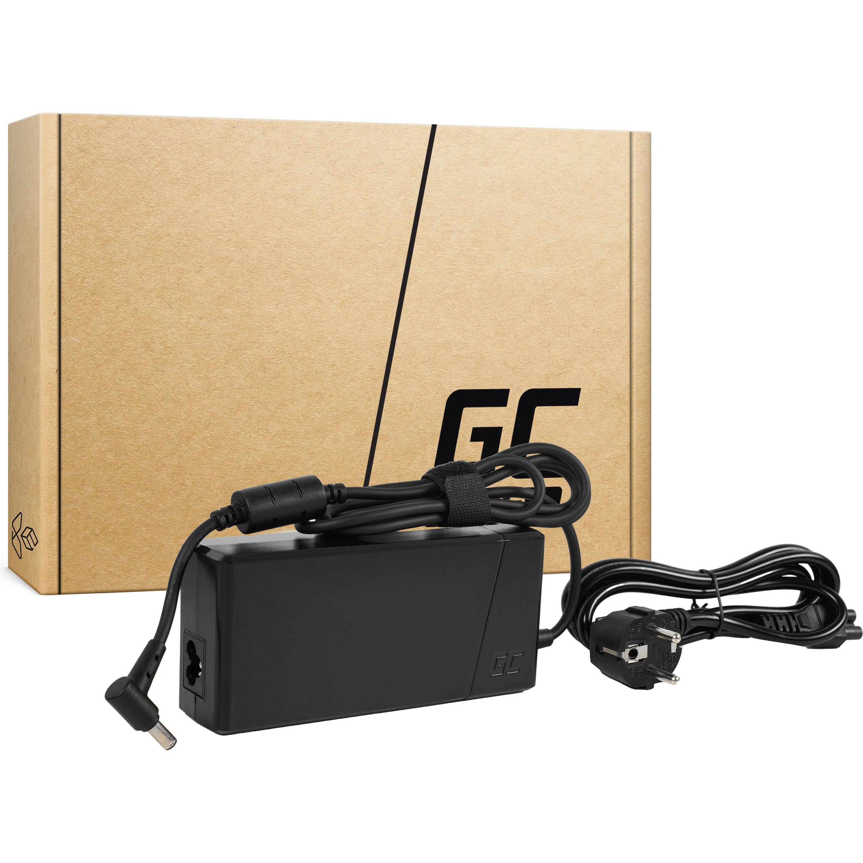 GreenCell AD136P Netzteil & Spannungsumwandler, Universelles 150 W Laptop Ladegerät für ASUS TUF Gaming, Schwarz mit LED-Anzeige und 3 Jahren Garantie