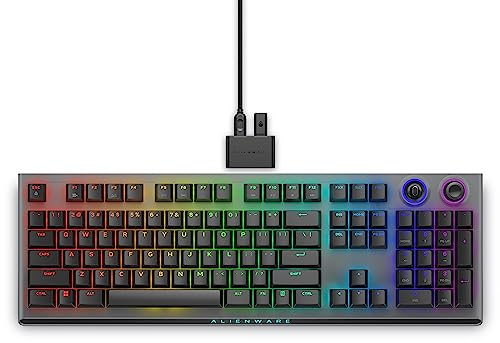 Alienware Tri-Mode kabellose Gaming Tastatur - AW920K (Dark Side of The Moon)