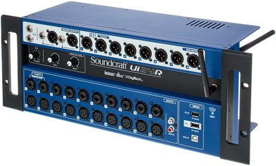 Soundcraft Ui24R, 24-Kanal Mischpult mit integrierter Stagebox, DSP und dualem WLan