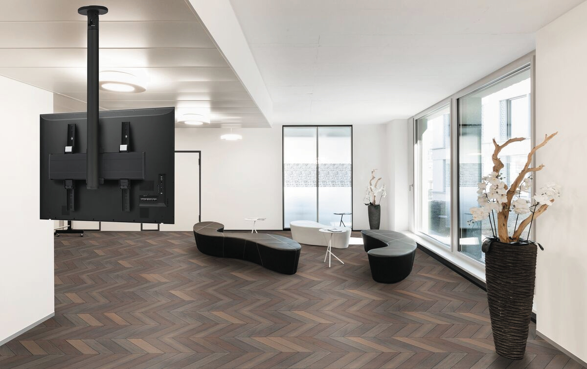 Vogel's PUC 2408 Connect-it Stange 80 cm, modulare Deckenlösung für Flachbildschirme, schwarz