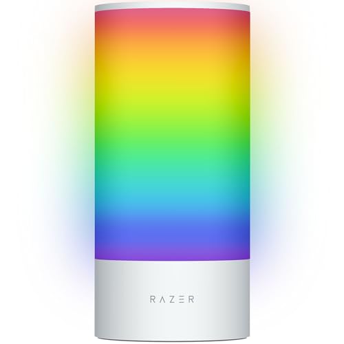 Razer Aether Smart-Leuchte Pro - LED-Leuchte mit Mehrzonen-Beleuchtun (Mehrzonen-Beleuchtung, Touch-Steuerung, Powered by Razer Chroma RGB, Kompatibel zu Matter, Unterstützt die Razer Smart Home App)