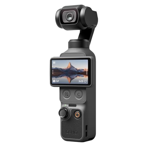DJI Osmo Pocket 4 Standard Combo, Pocket-Gimbal-Vlog-Kamera mit 1″ CMOS, 4K/240fps, 3-Achsen-Stabilisierung, 2× verlustfreier Zoom, 107 GB Speicher