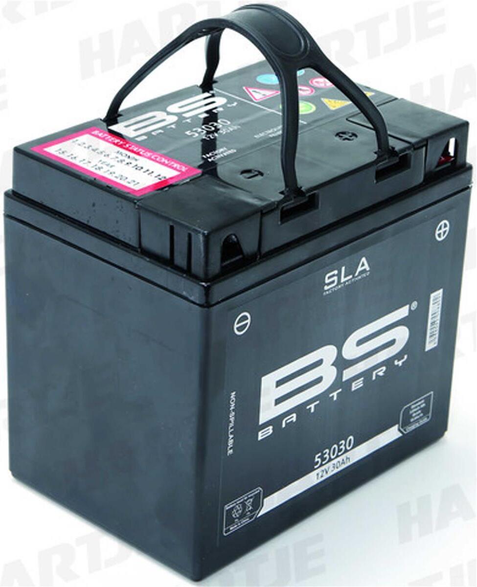BS Battery SLA Wartungsfreie Batterie 53030, werkseitig aktiviert, gebrauchsfertig und wartungsfrei, hohe Leistung und Lebensdauer