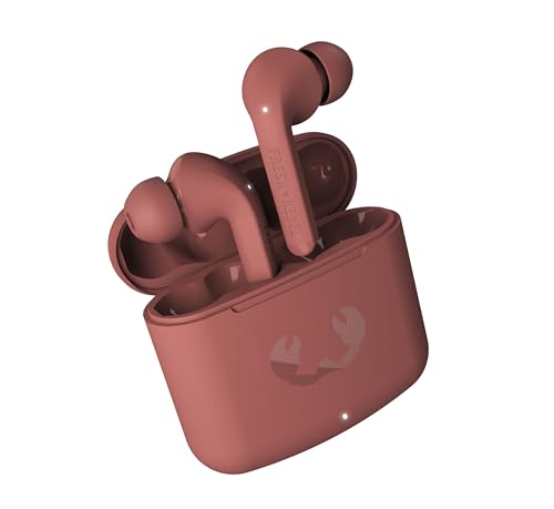 Fresh 'n Rebel Twins Fuse, True Wireless kabellose In-Ear-Bluetooth-Kopfhörer mit Spitze, mit Sprachassistent, Touch-Steuerung und eingebautem Mikrofon, 30 Stunden Spielzeit (Safari Red) - Preisvergleich