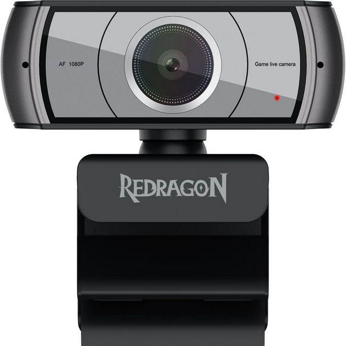 Redragon Apex GW900 Webcam, Full HD (2 Mpx) mit Autofokus, Schwarz