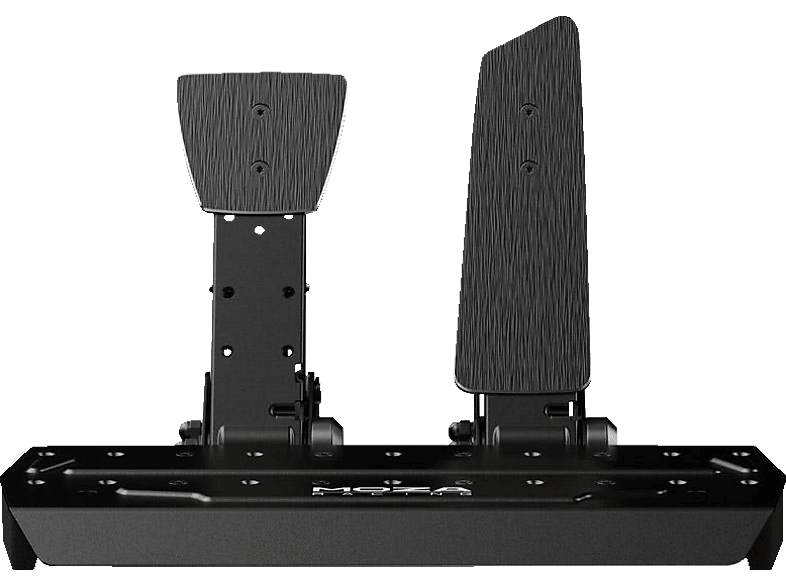 MOZA RACING SR-P Load-Cell Pedale, Hochpräzises Pedalset mit Wägezellensensor, Schwarz