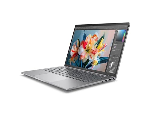 HP ZBook 8 G1i Mobile Workstation, 14" 2.5K Display, Intel Core Ultra 7, 64GB RAM, 1TB SSD, NVIDIA RTX 500, Windows 11 Pro