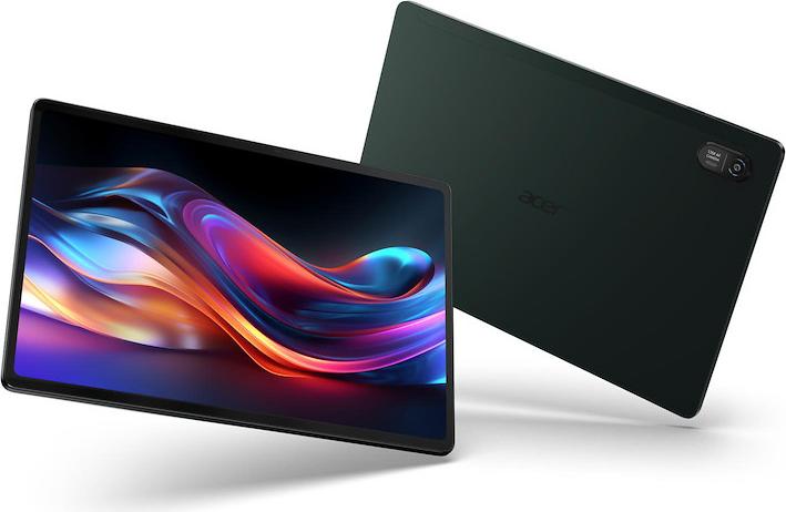 Acer Iconia X12, 12.6" AMOLED Tablet mit Mediatek Prozessor, 256 GB Speicher, 8 GB RAM, Wi-Fi 5, Android 14, Schwarz