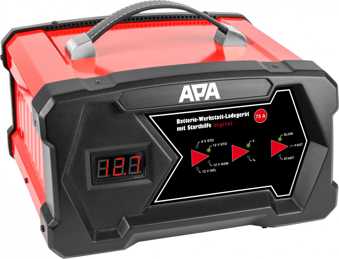 APA Batterie-Werkstatt-Ladegerät digital 6-12 V,