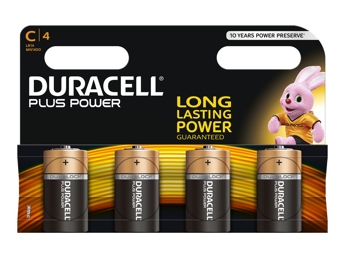 Duracell Plus Power C MN1400 K4