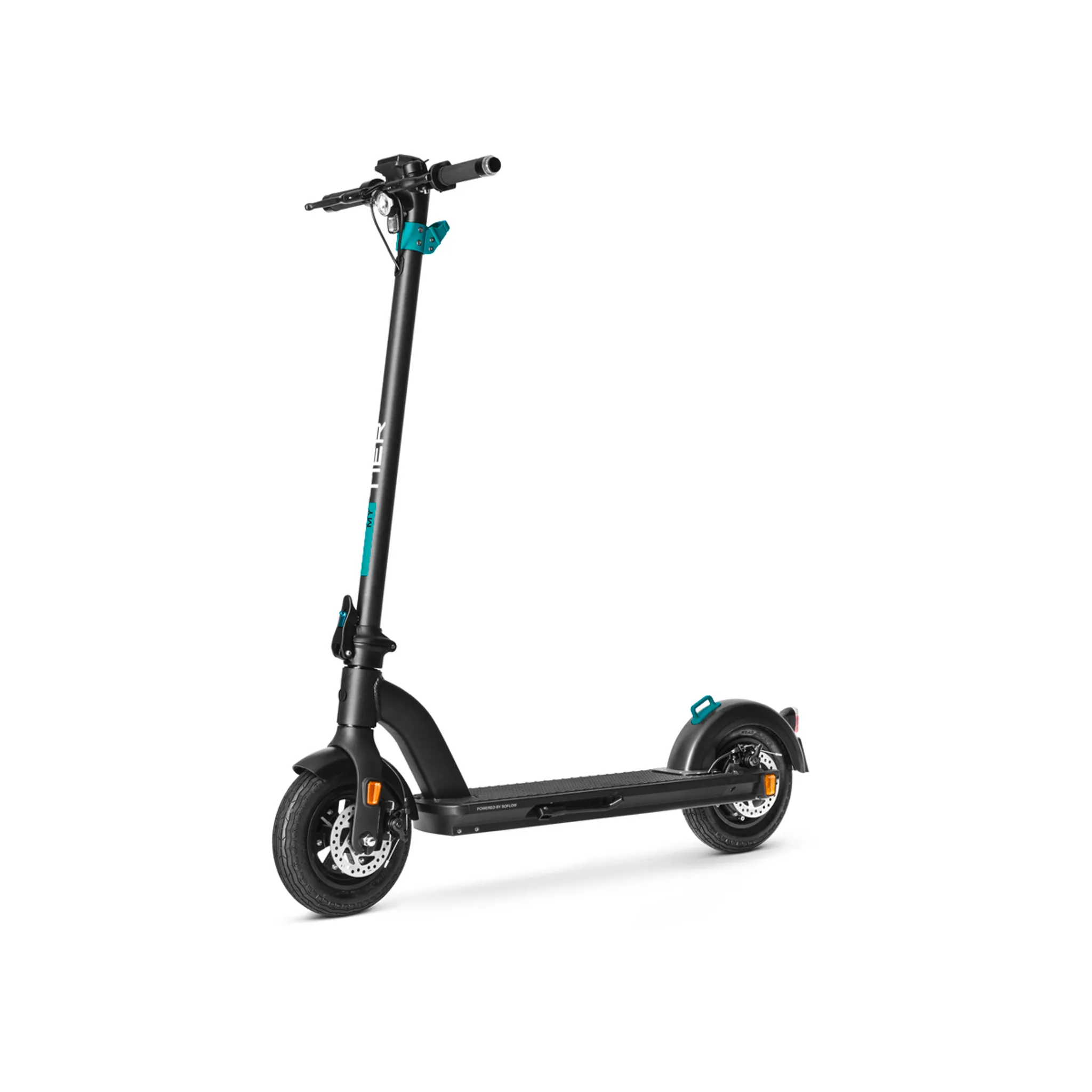 SoFlow S04 Tier E-Scooter, mit Straßenzulassung, Schwarz, 20 km/h