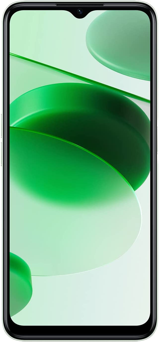 realme C35 Smartphone 16,76cm (6,6 Zoll) IPS-Display, 128GB interner Speicher, 4GB RAM, Dual-SIM, Android 11, Glowing Green
