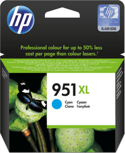 HP 951XL Druckerpatrone 1 Stück(e) Original Hohe (XL-) Ausbeute Cyan