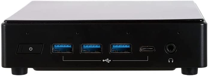 EliteGroup LIVA Z3 Plus Barebone - USFF - 1 x Core i3 10110U - 2.1 GHz