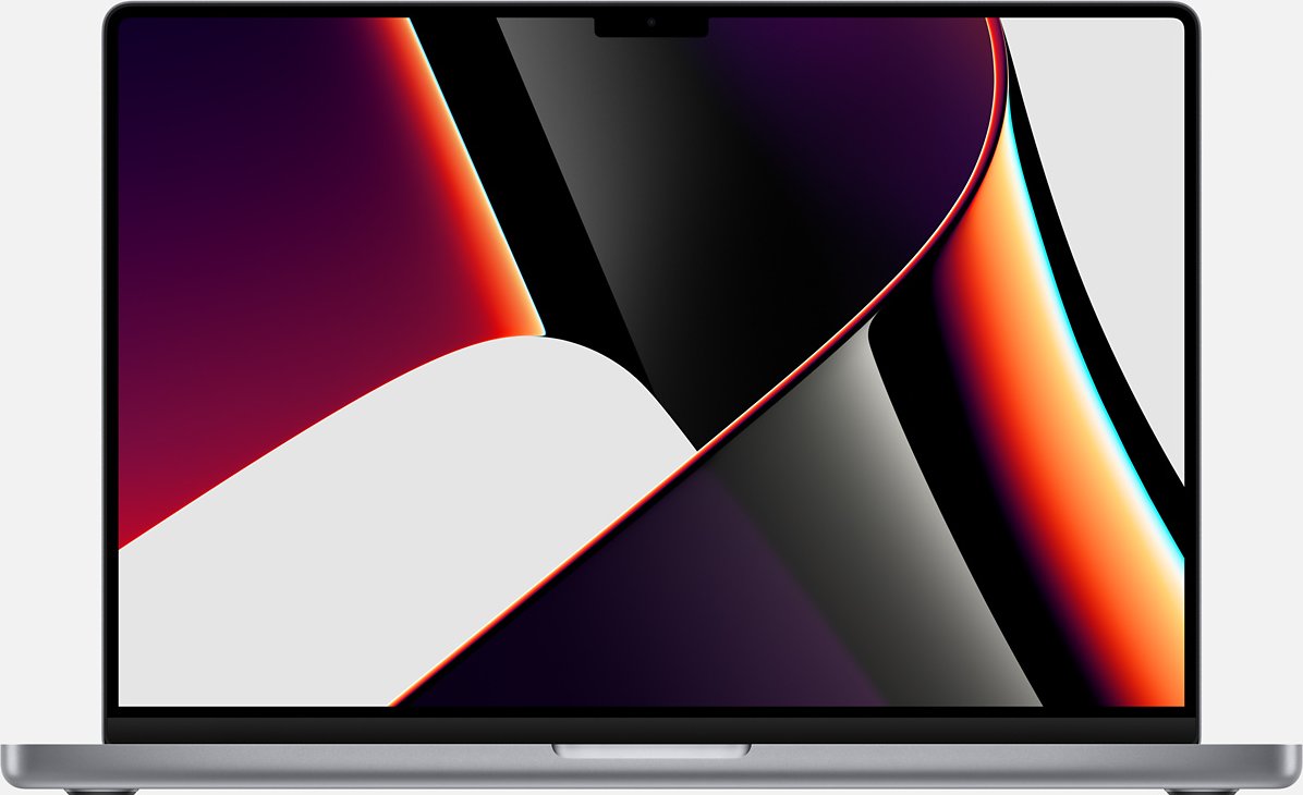Apple MacBook Pro 16 (2021) - 16 Zoll (3.456 x 2.234) Retina, Apple M1 Max (10-Core CPU) 32GB RAM, 512GB SSD (32-Core GPU) macOS (Space Grau)