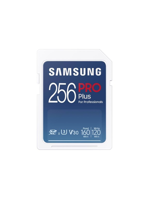 Samsung PRO Plus SD-card - 160-120MB - 256GB (MB-SD256K/EU)