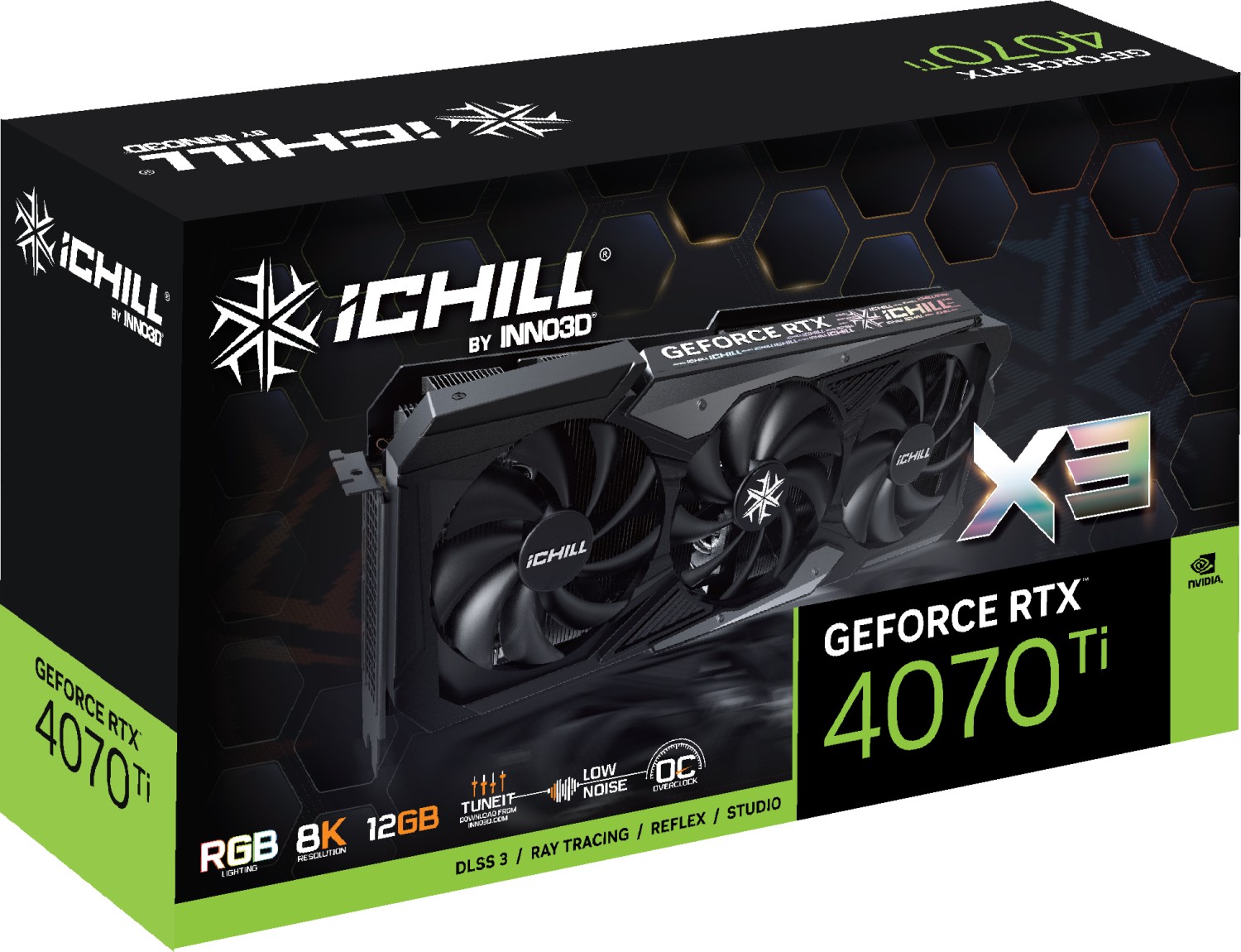 Inno3D GeForce RTX 4070 Ti 12GB iChill X3