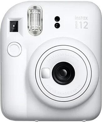 Fujifilm Instax Mini 12 Sofortbildkamera, clay white