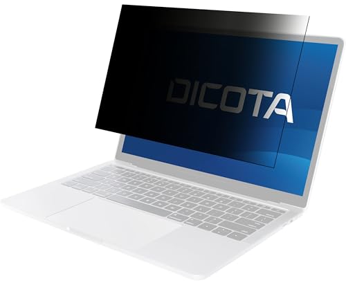 Dicota Privacy Filter D50003-2SM, 2-Way Side-Mounted für 13,3 Zoll (16:9) Laptop, effektiver Blickschutz