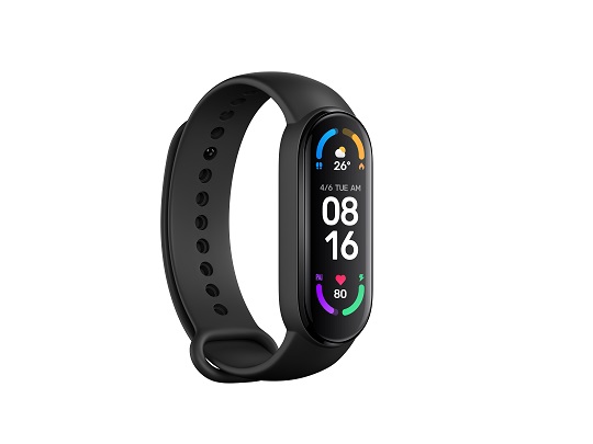 Xiaomi Mi Smart Band 6 NFC GL Fitness-Tracker Unisex, Einheitsgröße, Polyurethanarmband, Schwarz