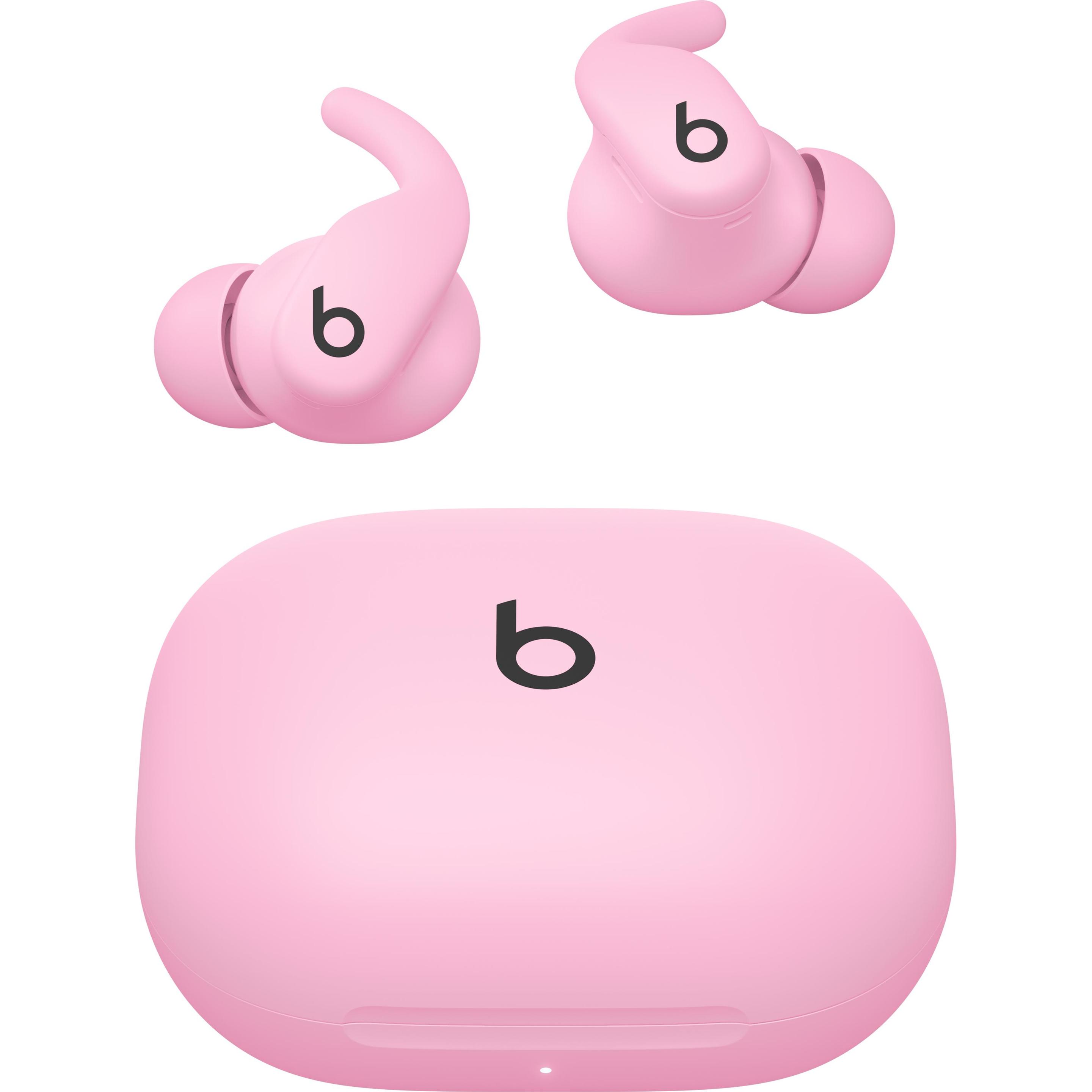 Beats Powerbeats Fit, True Wireless Earbuds mit ANC, 30 h Akkulaufzeit, IPX4 wasserdicht, super pink