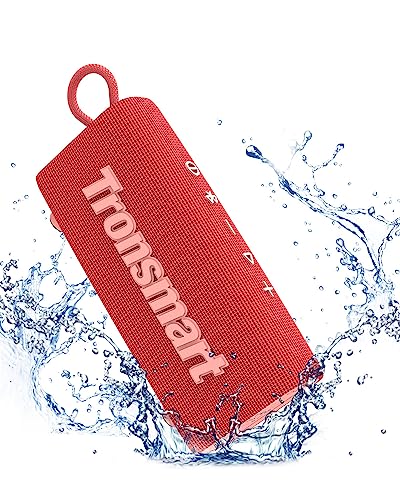 Tronsmart Tragbarer Bluetooth Lautsprecher Box, IPX7 Wasserdicht Musikbox, Wireless Speaker Kabellose Stereoanlage, 15 Stunden Spielzeit Outdoor - Blau