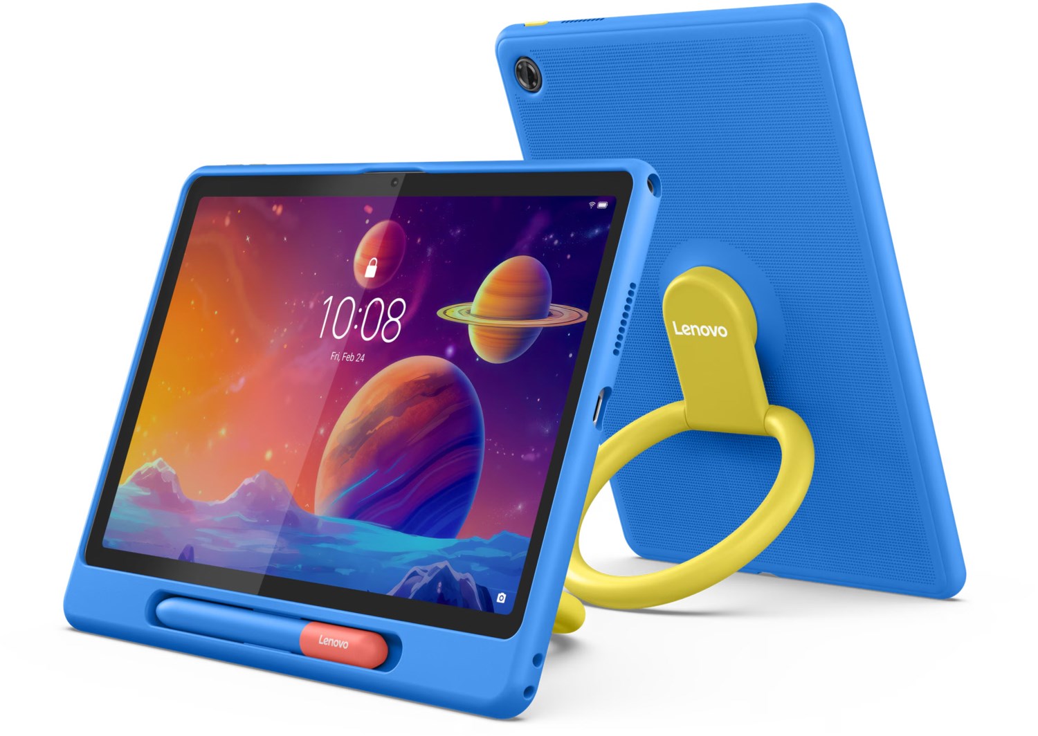 Lenovo Tab Tablet 64GB WLAN Grau inkl. Kids Cover und Stylus – Ideal für Kinder und Familie